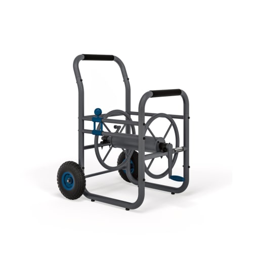 Suncast Commercial 200 Ft Pro Hose Reel Cart, Blue